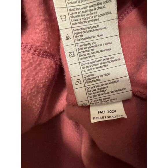 Carhartt Hoodie One of a Kind Bleach Striped Custom Woodrose Women's 8-10 Medium - Picture 14 of 16